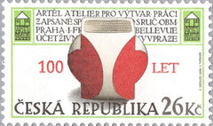 #3396 Czech Republic - Applied Art Designers' Association, Cent. (MNH)