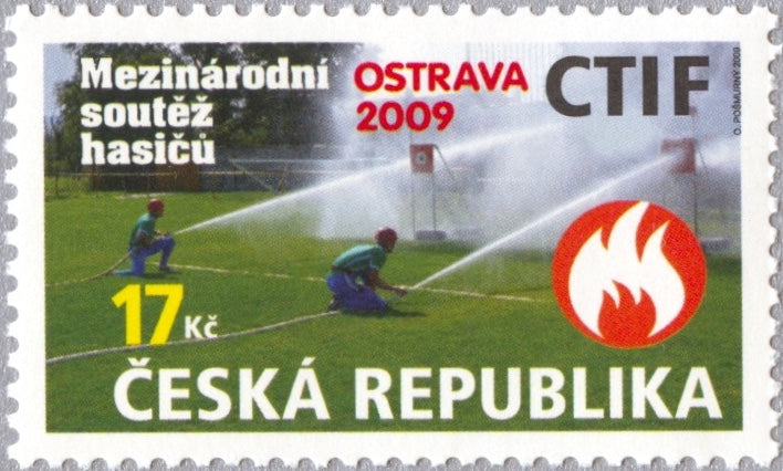 #3425 Czech Republic - Intl. Firefighters' Games, Ostrava (MNH)