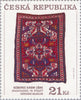 #3448-3449 Czech Republic - 19th Century Transcaucasian Carpets (MNH)