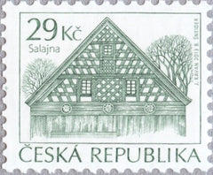 #3587 Czech Republic - Cottage, Salajna (MNH)