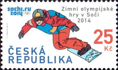 #3596 Czech Republic - 2014 Winter Olympics, Sochi (MNH)