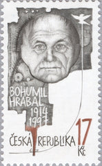 #3600 Czech Republic - Bohumil Hrabal, Writer (MNH)