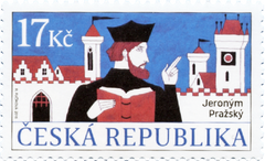 #3661 Czech Republic - Jerome of Prague, Church Reformer (MNH)