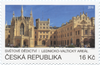 #3683-3684 Czech Republic - UNESCO World Heritage Sites in Czech Republic (MNH)
