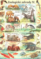 #3802 Czech Republic - Zoological Gardens IV M/S (MNH)