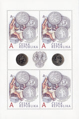#3813 Czech Republic - Minting of Thalers  at Joachimsthal Mint, 500th Anniv. M/S (MNH)