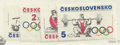 #2527-2530 Czechoslovakia - 1984 Olympics (MNH)