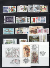 1997 Czech Republic Year Set + Definitives (MNH)