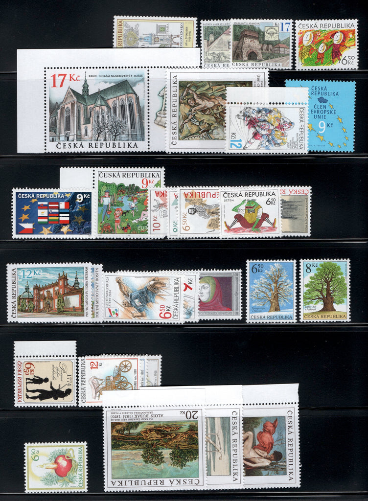 2004 Czech Republic Year Set (MNH)
