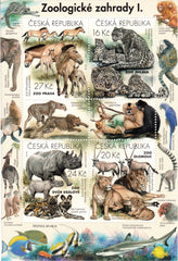 #3685 Czech Republic - Zoological Gardens I M/S (MNH)