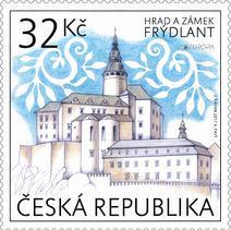 #3703 Czech Republic - 2017 Europa: Castles (MNH)
