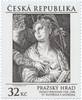 Czech Republic - 2017 Prague Castle, St. Catherine with Angel, Pair (MNH)