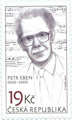 #3779 Czech Republic - Personalities: Petr Eben, Composer (MNH)