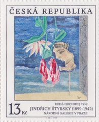 #3105-3107 Czech Republic - Painting Type of 1967, Set of 3 (MNH)