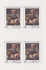 #3133-3135 Czech Republic - Painting Type of 1967, Sheets of 4 (MNH)