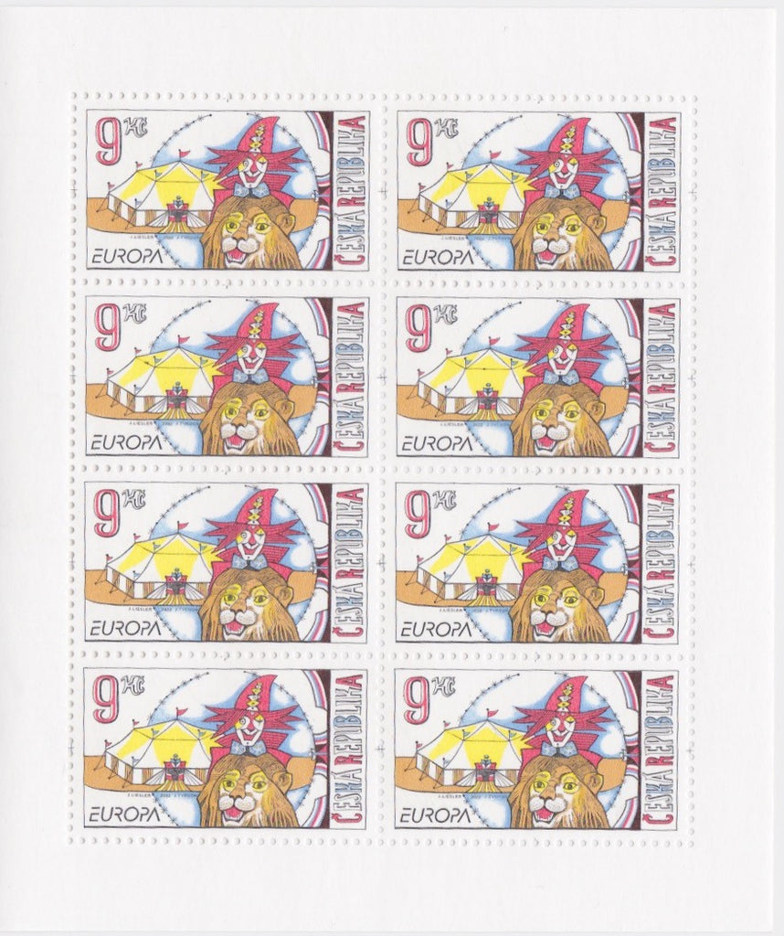 #3170 Czech Republic - 2002 Europa: Circus M/S (MNH)
