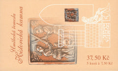 #3349 Czech Republic - Historic Stoves, Complete Booklet (MNH)
