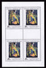 #3401-3402 Czech Republic - Painting Type of 1967, Sheets of 4 (MNH)