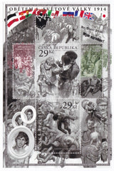 #3609 Czech Republic - World War I, Cent. S/S (MNH)