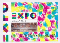 #3635 Czech Republic - 2015 Expo, Milano M/S (MNH)