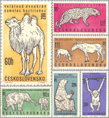 #1111-1116 Czechoslovakia - Zoo Animals (MNH)