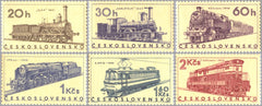 #1374-1379 Czechoslovakia - Locomotives (MNH)