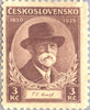 #202-205 Czechoslovakia - President Masaryk (MLH)