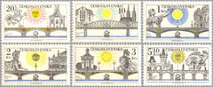 #2179-2184 Czechoslovakia - Prague Bridges, PRAGA 1978 (MNH)