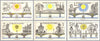#2179-2184 Czechoslovakia - Prague Bridges, PRAGA 1978 (MNH)