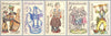 #2212-2216 Czechoslovakia - Slovak Ceramics (MNH)