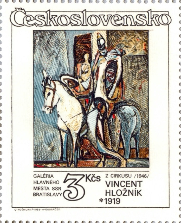 2630-2633 Czechoslovakia - Paintings, Set of 4 (MNH