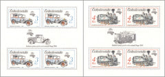 #2657-2658 Czechoslovakia - PRAGA '88, 2 S/S (MNH)