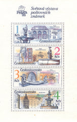 #2708a Czechoslovakia - PRAGA '88 S/S (MNH)