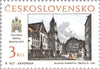 #2719-2720 Czechoslovakia - Bratislava Views Type of 1987 (MNH)