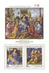 #2743 Czechoslovakia - Art Type of 1974 M/S (MNH)