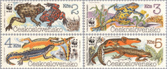 #2748-2751 Czechoslovakia - World Wildlife Fund (MNH)