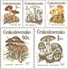 #2758-2762 Czechoslovakia - Poisonous Mushrooms (MNH)