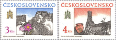 #2763-2764 Czechoslovakia - Bratislava Views Type of 1987 (MNH)