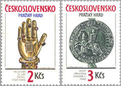 #2792-2793 Czechoslovakia - Prague Castle Type of 1983 (MNH)