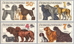 #2796-2799 Czechoslovakia - Dogs (MNH)