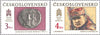 #2800-2801 Czechoslovakia - Bratislava Art Type of 1987 (MNH)