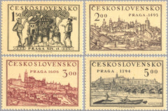 #426-429 Czechoslovakia - Prague, Set of 4 (MNH)
