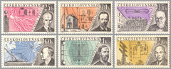 #949-954 Czechoslovakia - Nikola Tesla and Inventors (MNH)