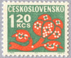 #J95-J106 Czechoslovakia - Stylized Flowers (MNH)