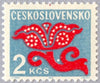 #J95-J106 Czechoslovakia - Stylized Flowers (MNH)