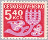 #J95-J106 Czechoslovakia - Stylized Flowers (MNH)