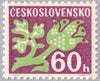 #J95-J106 Czechoslovakia - Stylized Flowers (MNH)