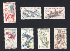 #1023-1029 Czechoslovakia - Sports Events (MNH)