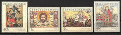 #1722-1725 Czechoslovakia - Slovak Ikons, 16th-18th Centuries (MNH)