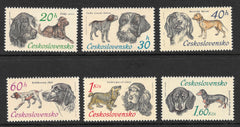 #1896-1901 Czechoslovakia - Hunting Dogs (MNH)